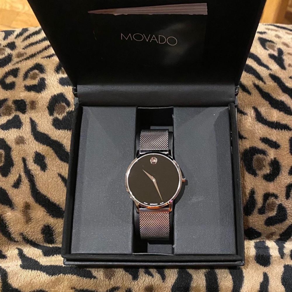 Swiss Museum Stainless Steel Mesh Bracelet Watch